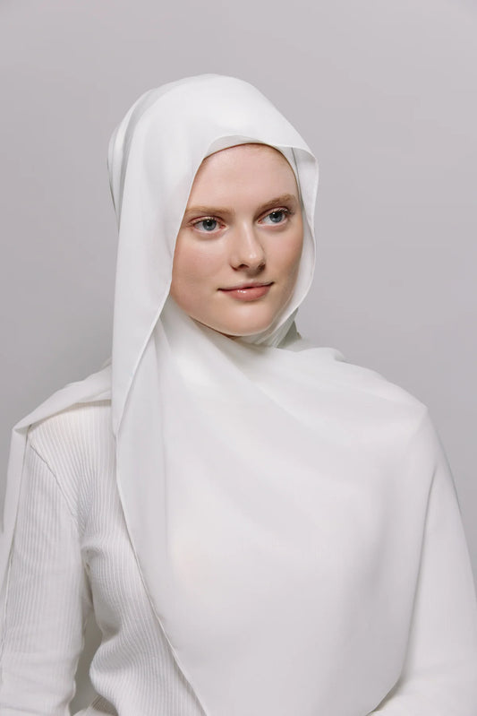 HIJAB INSTANTANÉ - BLANC