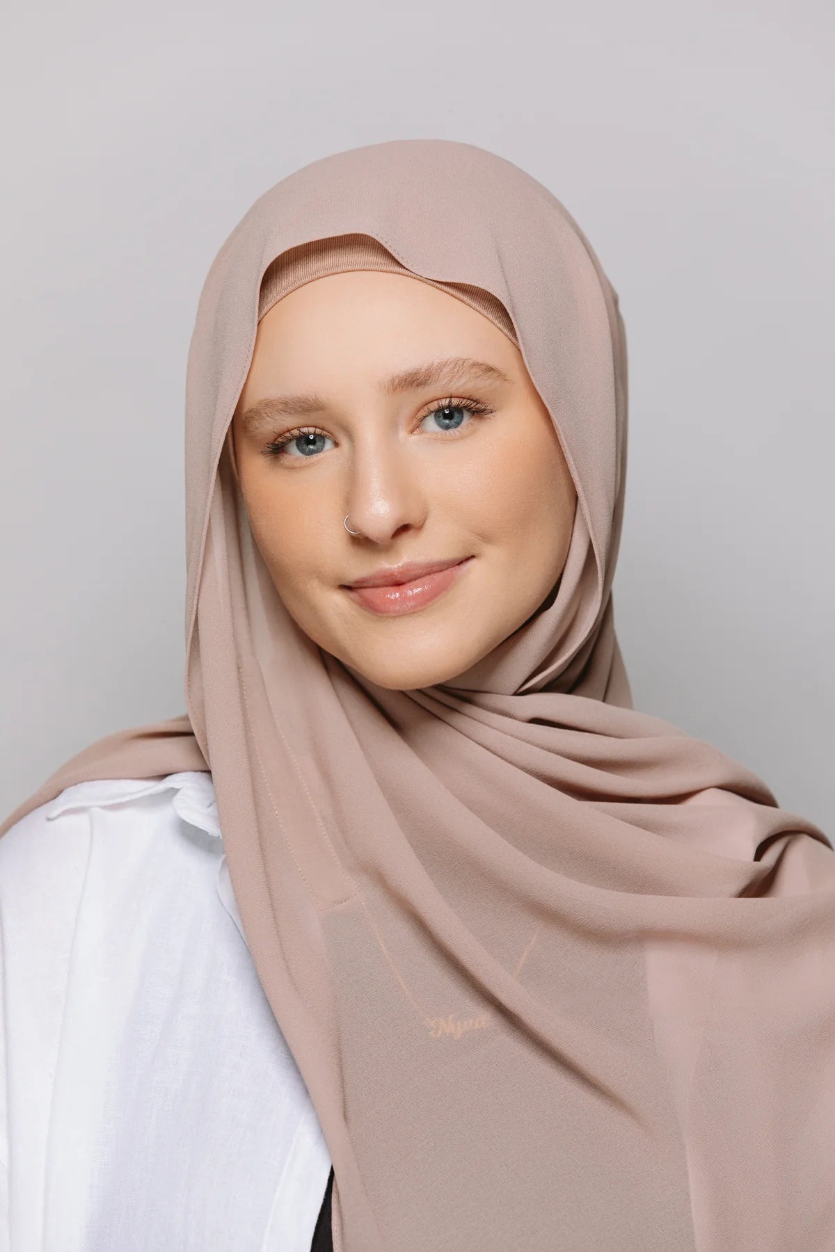 Hijab instantané, hijab avec aimant, hijab aimant intégré, hijab sans épingles